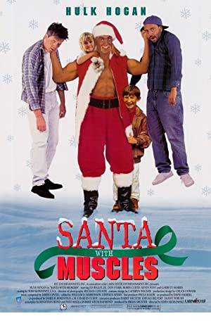 Santa with Muscles Poster Image